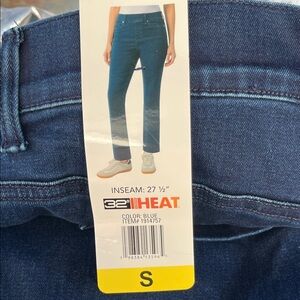 32 Degrees Women's Dark Blue Straight Leg Jeans small NWT